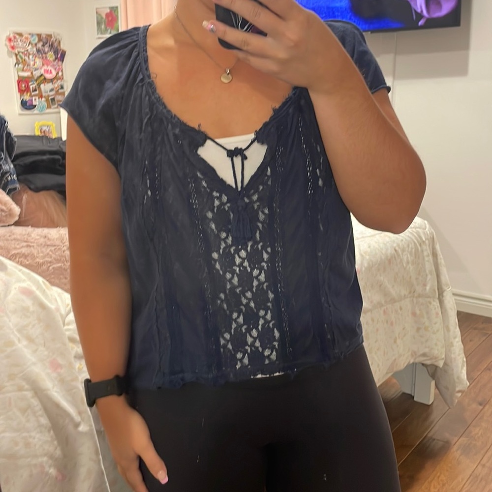 Hollister Blouse Top